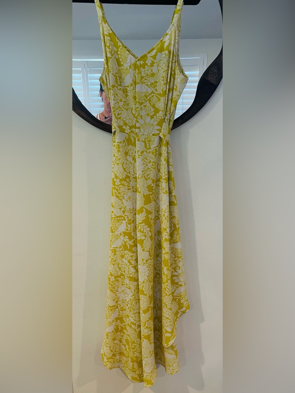 MSK Yellow and White Floral Romper